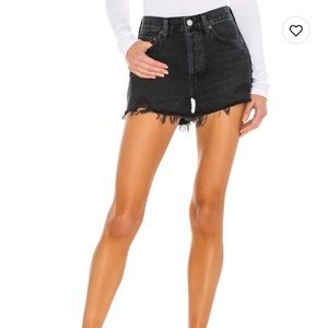 AGOLDE Parker Jean Shorts in Vortex